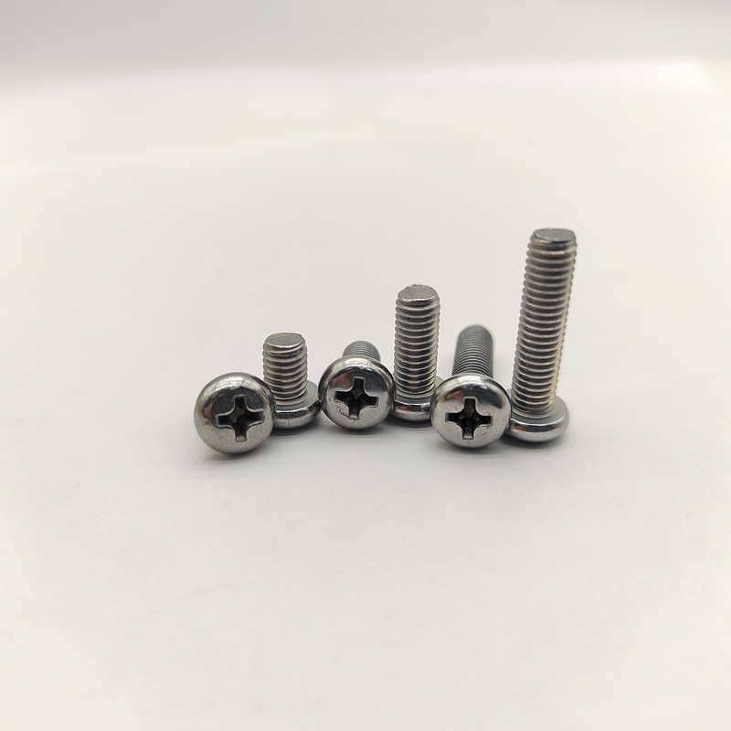 304 Edelstahl Kreuzschlitz Linsenkopfschrauben A2-70 DIN 7985