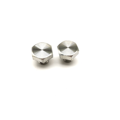 Dekorative Schrauben des Edelstahl-M8X7 für Kopf-Höhen-Farbzink des Rad-HEX12.8mm