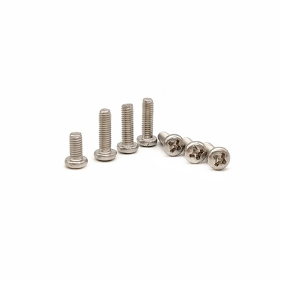 Spezielle Pan Head Präzision Mechanische Schraube Krone Bearbeitung Edelstahl Kreuz