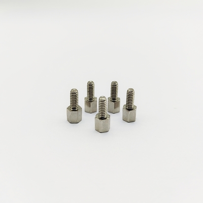 316 Edelstahl #4-40 Hex-Abwehrschraube 12mm Elektropoliziert