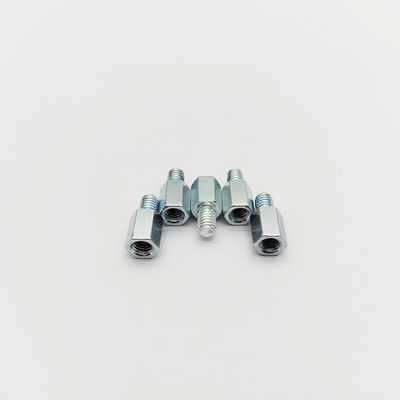 Edelstahl-Hex-Abwehrschraube M3-M12 5-100 mm Blau-Zinkplattiert