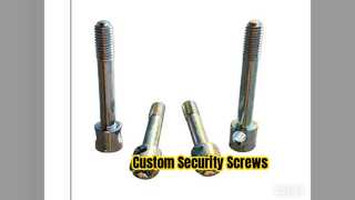 Kundenspezifische Sicherheitsschrauben aus Edelstahl M10 30